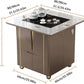 Tea Table Smart Coffee Table, Mobile Tea Table, Multifunctional Tea Table, Lifting Mobile Tea Cart Tea Tray, Voice Lift Tea Table with USB Charging Port Side Table(Medium)